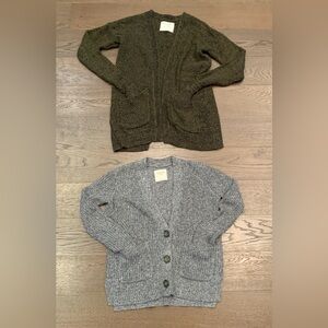 **SOLD**Abercrombie and Fitch cardigan bundle lot - 2 pieces